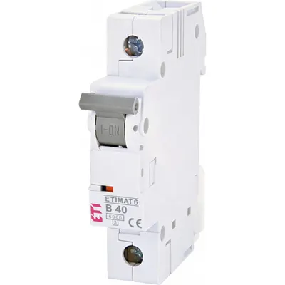 ETIMAT 6 Intrerupatoare automate miniatura 6kA ETIMAT 6 1p B40