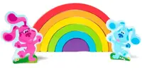 Puzzle din lemn Melissa & Doug - Misterele lui Blue, Curcubeu