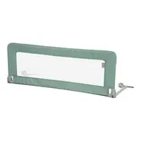 Bariera protectie pat, Lorelli Safety Night, reglabila, 127 cm, Green