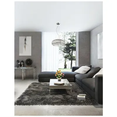 Lampa suspendata VALENCE Clear Crystal, Alb Sticla & Crom Aluminiu LED G9 6x5 Wat IP20 Bulb Included