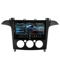Navigatie Ford S-MAX (2006-2015) Clima Manuala, Android, P-Octacore 2GB RAM + 32GB ROM, 9 Inch - AD-BGP9002+AD-BGRKIT124