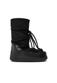 Ghete dama 303125295 - Piele naturala - Negru - Negru