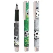 Roller Cresco GoPen 202001-E, 0. 7mm, corp plastic diverse culori, model Fotbal