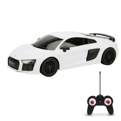 Masina cu telecomanda, Suncon, Audi R8, 1:24, Alb