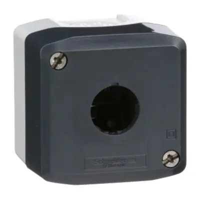 Capac carcasa goala gri inchis - 1 profil