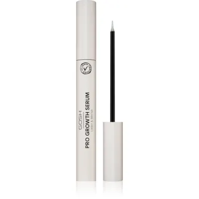 GOSH COPENHAGEN PRO Growth Serum ser vegetal cu efect de creștere pentru gene și sprâncene culoare Transparent 8 ml
