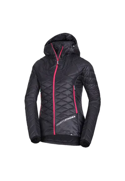 Jacheta dama softshell 10K/10K cu izolatie Primaloft®GOLD Active Opalena 1 - Negru