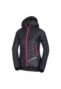 Jacheta dama softshell 10K/10K cu izolatie Primaloft®GOLD Active Opalena 1 - Negru