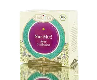 Ceai cu trandafiri si hibiscus bio Face the Moment, 10 plicuri, Hari Tea