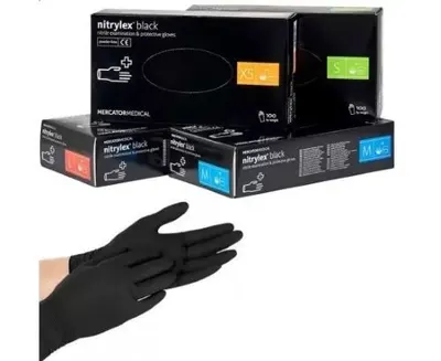 Manusi Nitril Nitrylex Black Masura XS