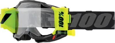 Ochelari atv cross 100% Accuri 2 ForeCast Roll-Off, lentila clara, culoare rama negru