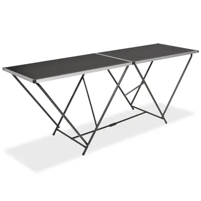 Gossi masa de lipire pliabila, 200 x 60 x 78 cm, mdf si aluminiu