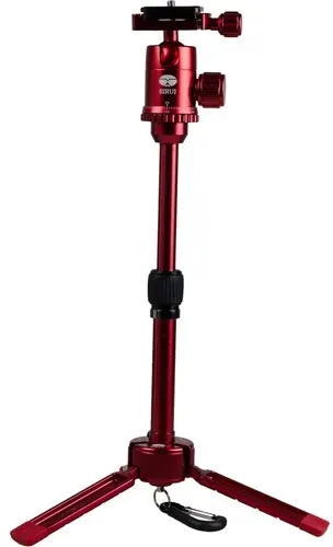 Trepied mini SIRUI - 3T-35R, Red