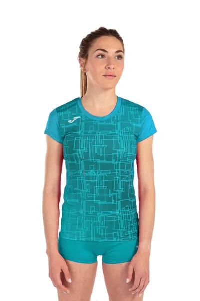 Tricou femei Joma Elite VIII Turcoaz