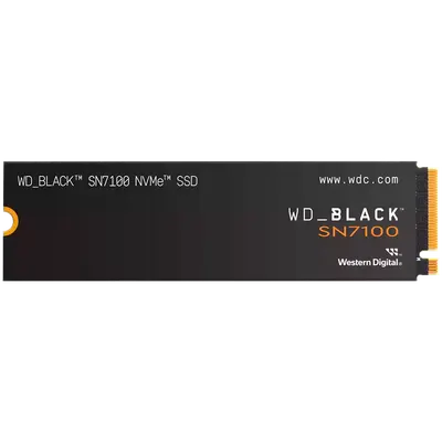 SSD WD Black SN7100 1TB M.2 2280 PCIe Gen4 x4 NVMe, Read/Write: 7250/6900 MBps, IOPS 1000K/1400K, TBW: 600