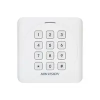 Cititor de proximitate cu tastatura RFID Hikvision DS-K1801MK, Mifare, 13.56 MHz, interior/exterior