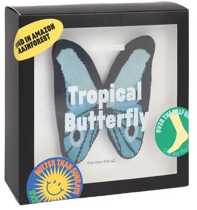 Șosete Eat My Socks - Tropical Butterfly, Blue