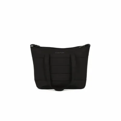 Carucior 2 in 1 pentru copii, Adamex Nova premium, doua piese distincte, suspensii, maner reglabil, roti mari anti-pana, greutate maxim admisa 22 kg, accesorii incluse, Negru