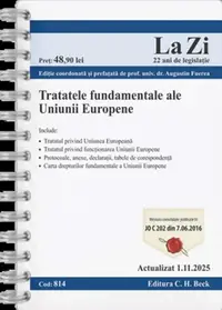 Tratatele fundamentale ale Uniunii Europene - Hardcover - Augustin Fuerea