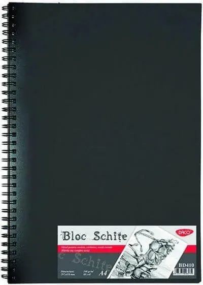 Bloc Schițe DACO A4 100g 80 file - BD410