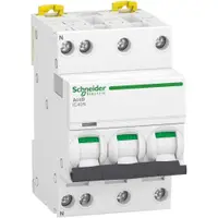 Siguranta automata 3P+N C25A 6kA/10kA Schneider A9P54725