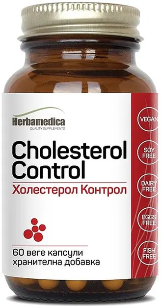 Cholesterol Control, 60 capsule, Herbamedica