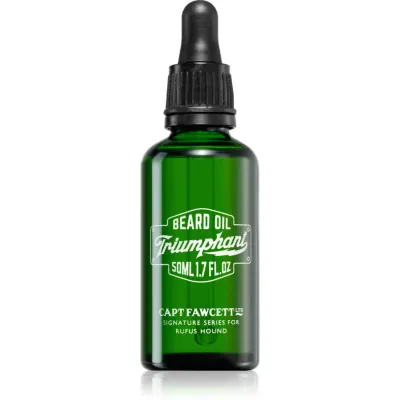 Captain Fawcett Beard Oil Rufus Hound's Triumphant ulei pentru barba pentru bărbați 50 ml