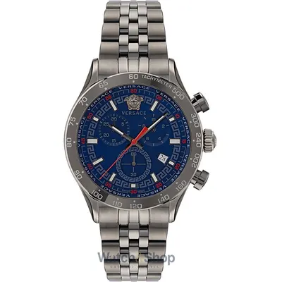 Ceas Versace Versace VE2U00722 Mens Watch Hellenyium Chrono 44mm 5ATM
