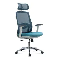 RESIGILAT - Scaun de birou ergonomic din mesh OFF 403 albastru