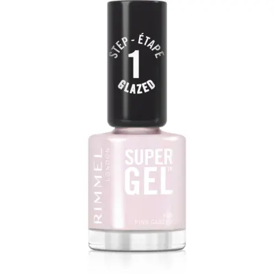 Rimmel Super Gel gel de unghii fara utilizarea UV sau lampa LED culoare 105 Pink Glazed 12 ml