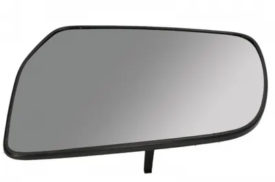 Sticla oglinda laterala Stanga convexa, crom potrivit FORD RANGER dupa 2011