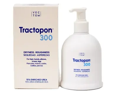 Crema hidratanta Tractopon dermoactiva cu uree 15%, 300ml, Vectem