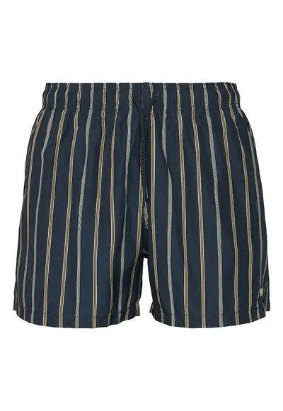 Costume de baie barbati - dungi - bleumarin - poliester - Bleumarin