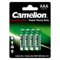 Baterii AAA R3, blister 4 Buc. Camelion Heavy Duty