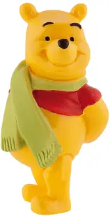 Figurină Bullyland Winnie The Pooh - Winnie the Pooh, cu o eșarfă