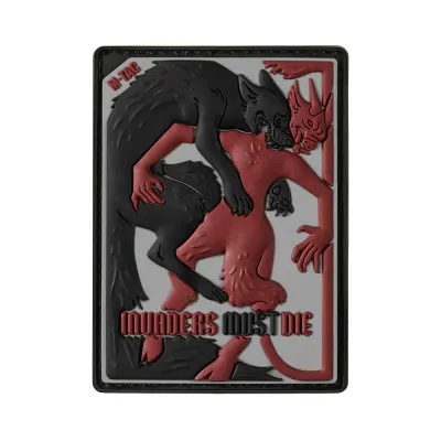 Patch PVC Lupul si Demonul M-TAC – Invaders Must Die - Default Title