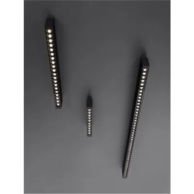 Sistem iluminat liniar LINEAR Nisipiu Negru Aluminiu LED 20W AC 220-240V Philips 4000K 1400 Lm CRI>90 UGR<8 Beam Angle 30° IP20 Driver Included