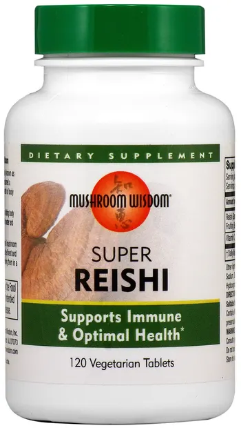 Super Reishi, 120 tablete, Mushroom Wisdom