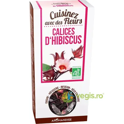 Flori de Hibiscus Uz Culinar Ecologice/Bio 80g