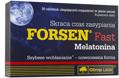 Forsen Fast Melatonin, 30 tablete, Olimp