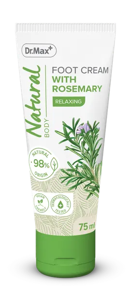 Dr. Max Natural Crema pentru picioare cu rozmarin, 75ml