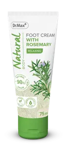 Dr. Max Natural Crema pentru picioare cu rozmarin, 75ml