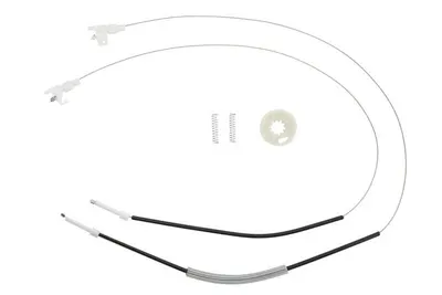 Set reparatie macara geam fata Dreapta Cabluri potrivit NISSAN TERRANO II 1992-2007