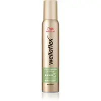 Wella Wellaflex Silk Finish & Hold spuma fixare ultra-puternica