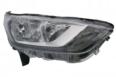 Far dreapta (H15 H7, electric, cu motor, culoare insert: negru) potrivit FORD TRANSIT TOURNEO CUSTOM 07.17