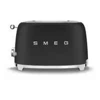 Prăjitor de pâine negru/negru mat Retro Style – SMEG