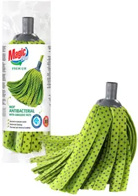 Mop din microfibră cu puncte abrazive Magic Clean - Premium Antibacterial