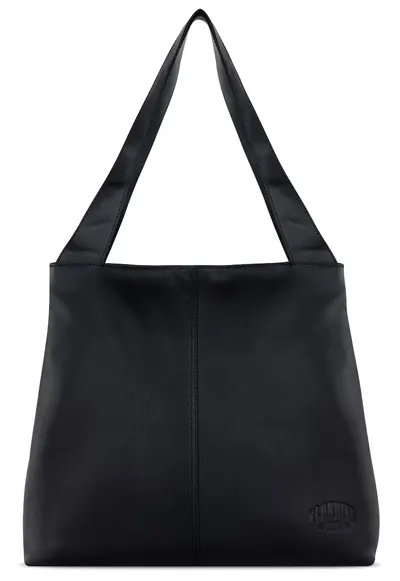 Geanta de umar dama - seria Rush Katrina - KD1314 - 43 x 12 x 31.5 - piele naturala - Maro inchis