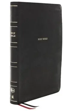 Nkjv, Reference Bible, Center-Column Giant Print, Leathersoft, Black, Red Letter Edition, Thumb Indexed, Comfort Print: Holy Bible, New King James Ver