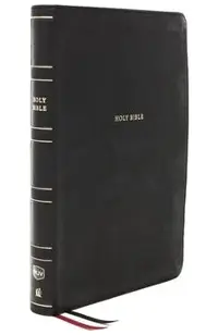 Nkjv, Reference Bible, Center-Column Giant Print, Leathersoft, Black, Red Letter Edition, Thumb Indexed, Comfort Print: Holy Bible, New King James Ver